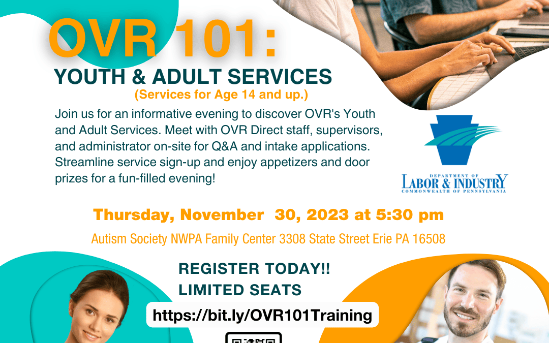 OVR 101: Youth & Adult Services, Sign-up, and Q & A