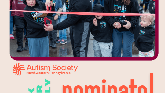 NOMINATION!  Annual Walk for Autism | Walk Chair Family